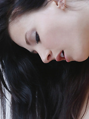 Lisa in a boy-girl scene with her sexy real-life love, Max